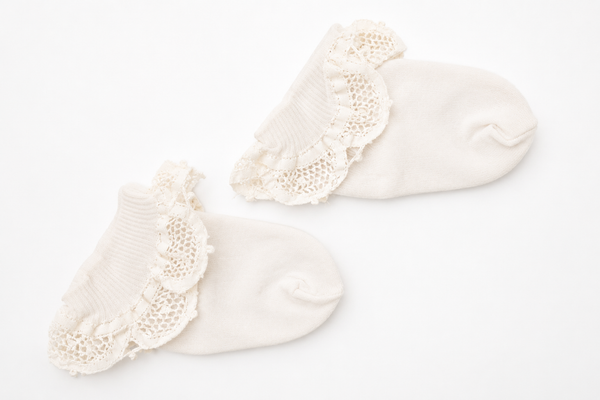 Renaissance Lace Ruffle Socks